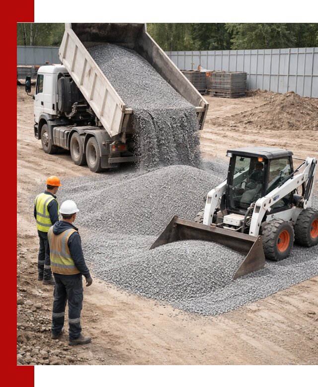 Доставка и продажа гранитного щебня фракции 0-5 в Норильске