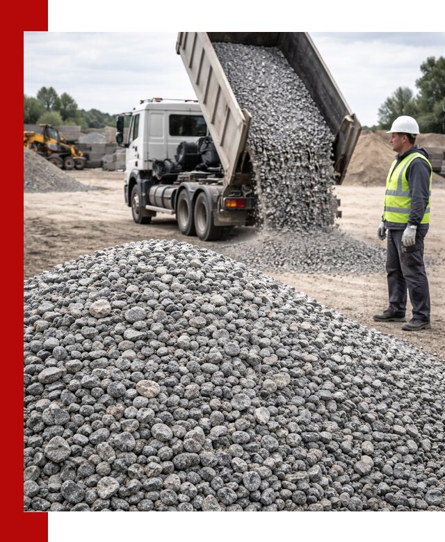 Доставка и продажа гранитного щебня фракции 5-20 в Норильске