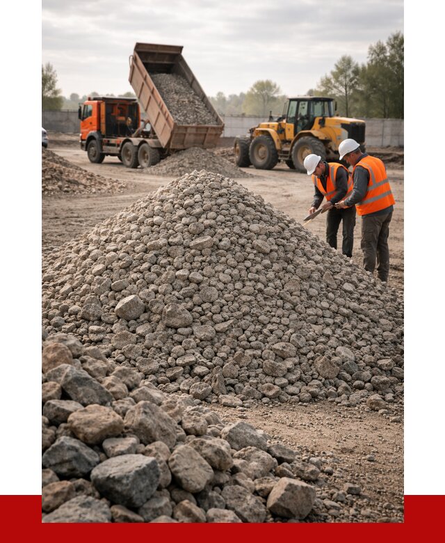 Гранитный щебень фракция 40-70 в Норильске от 2596 руб ПРОНЕРУДНрл