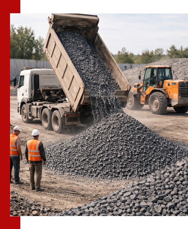 Доставка и продажа щебня габбро-диабаза в Норильске