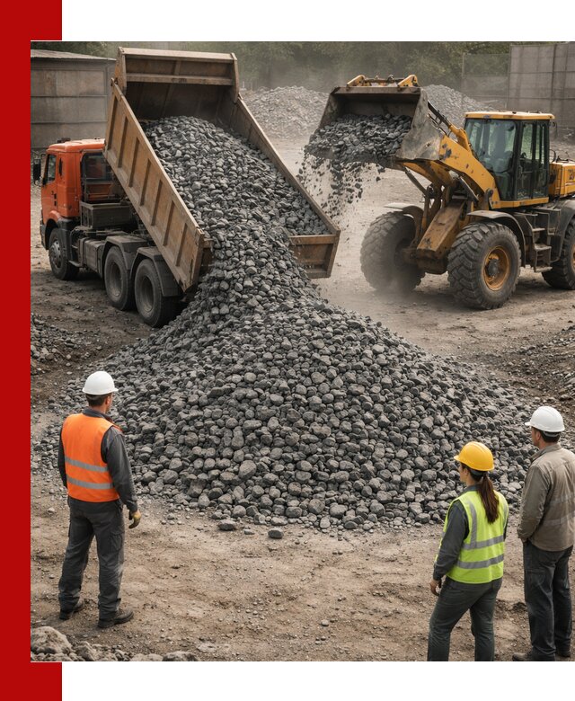 Щебень габбро-диабаз фракция 40–70 доставка в Норильске