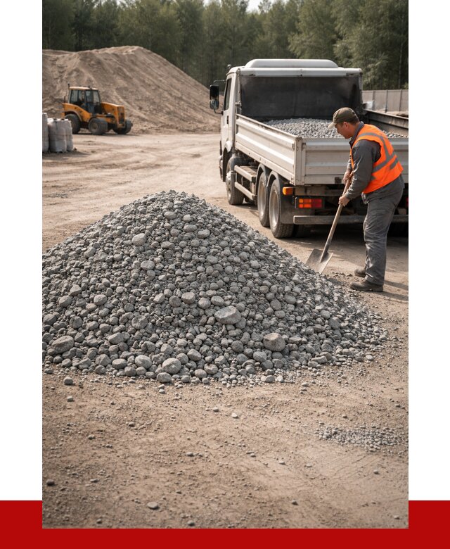 Гравийный щебень фракция 5-10 в Норильске от 2285 р. | ПРОНЕРУДНрл