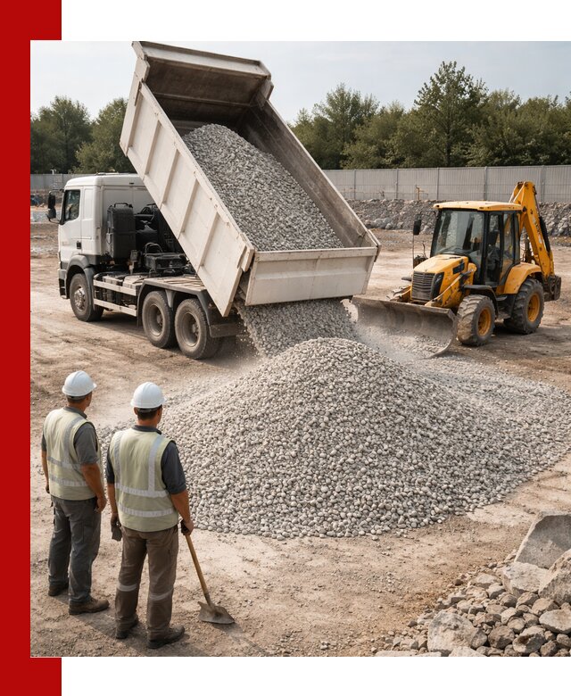 Купить известняковый щебень фракции 5–10 мм с доставкой в Норильске