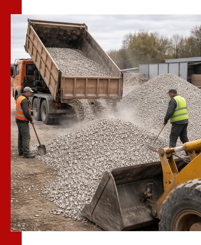 Доломитовый щебень фракции 5-20 с доставкой в Норильске
