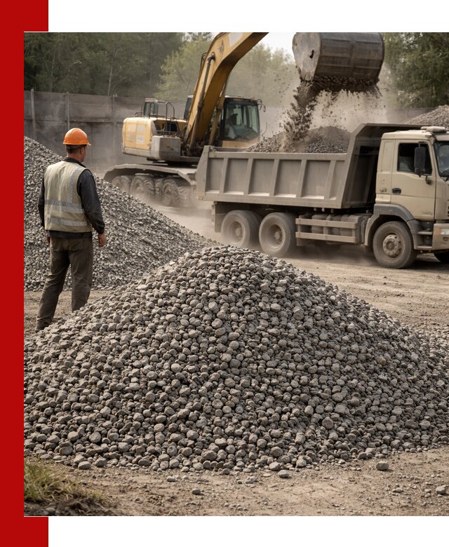 Шлаковый щебень фракция 5-20 с доставкой в Норильске