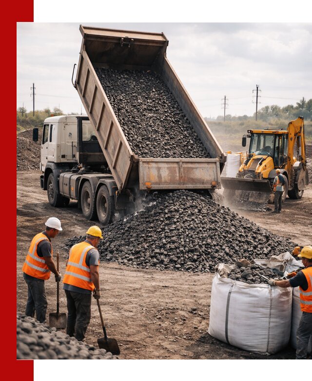 Шлаковый щебень фракция 40-70 с доставкой в Норильске