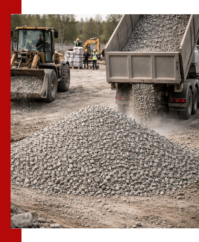 Вторичный щебень фракции 5-20 в Норильске — доставка и продажа крупнотоннажно