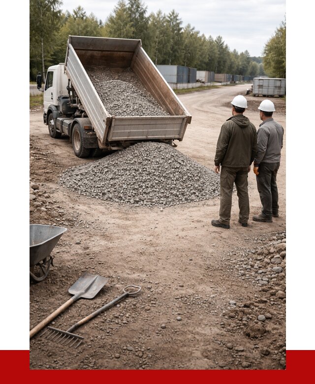 Бетонный щебень фракция 5-20 в Норильске от 3323 р., ПРОНЕРУДНрл