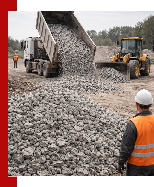 Доставка бетонного щебня фракции 20-40 в Норильске