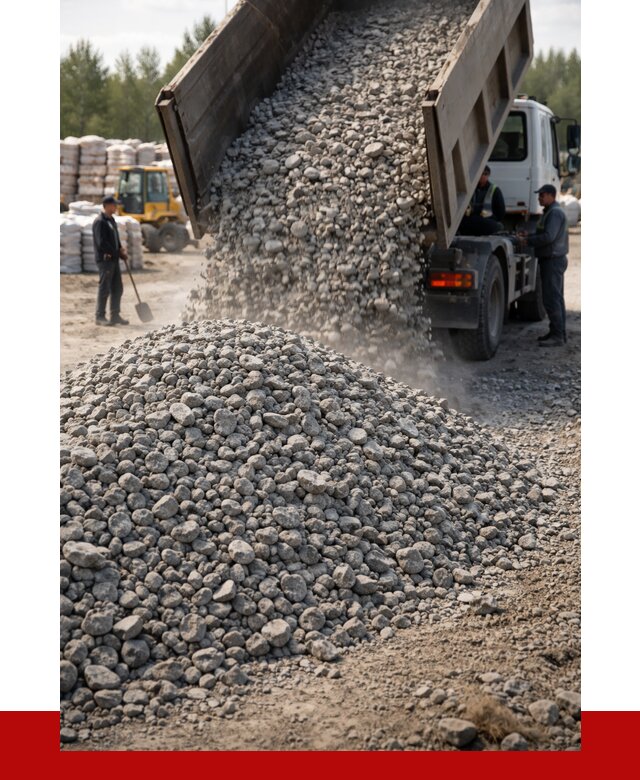 Бетонный щебень фракция 40-70 в Норильске от 1869 р. ПРОНЕРУДНрл