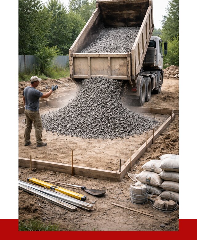 Купить щебень для фундамента в Норильске от 4673 р. | ПРОНЕРУДНрл