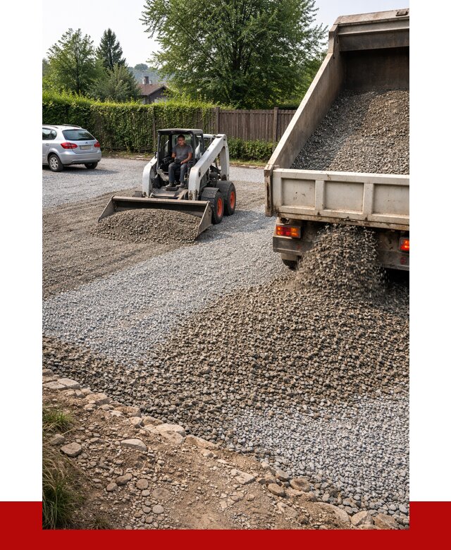 Щебень для парковки в Норильске с доставкой от 1246 р.| ПРОНЕРУДНрл