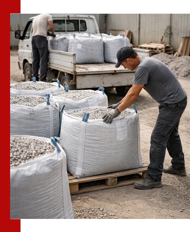 Доставка щебня в мешках по выгодным ценам в Норильске