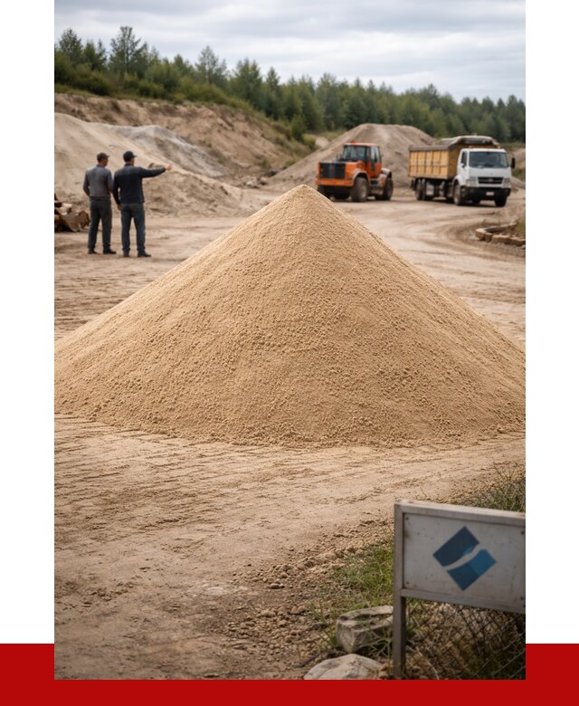 Карьерный песок навалом в Норильске от 1869 р. | ПРОНЕРУДНрл