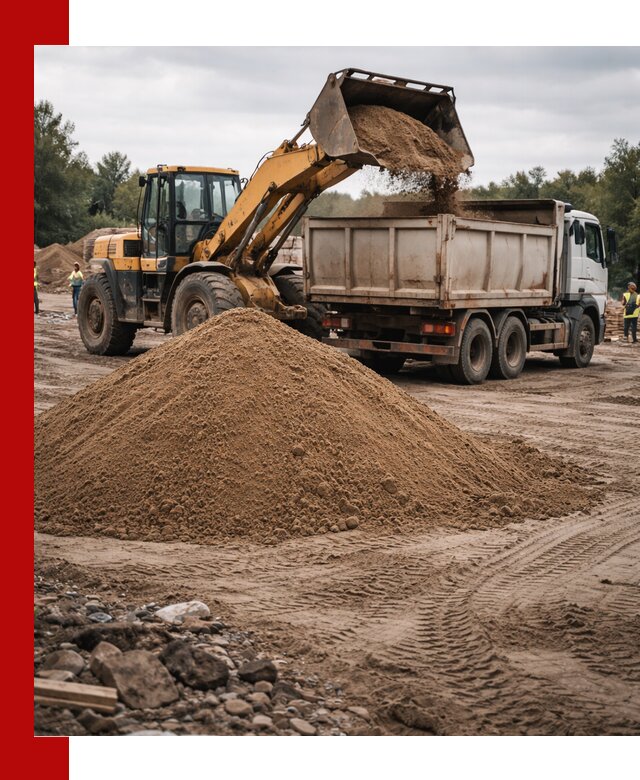 Доставка речного песка навалом в Норильске быстро и выгодно