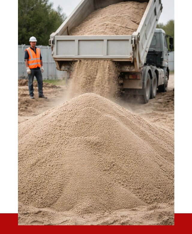 Купить сеяный песок с доставкой в Норильске от 2285 р ПРОНЕРУДНрл