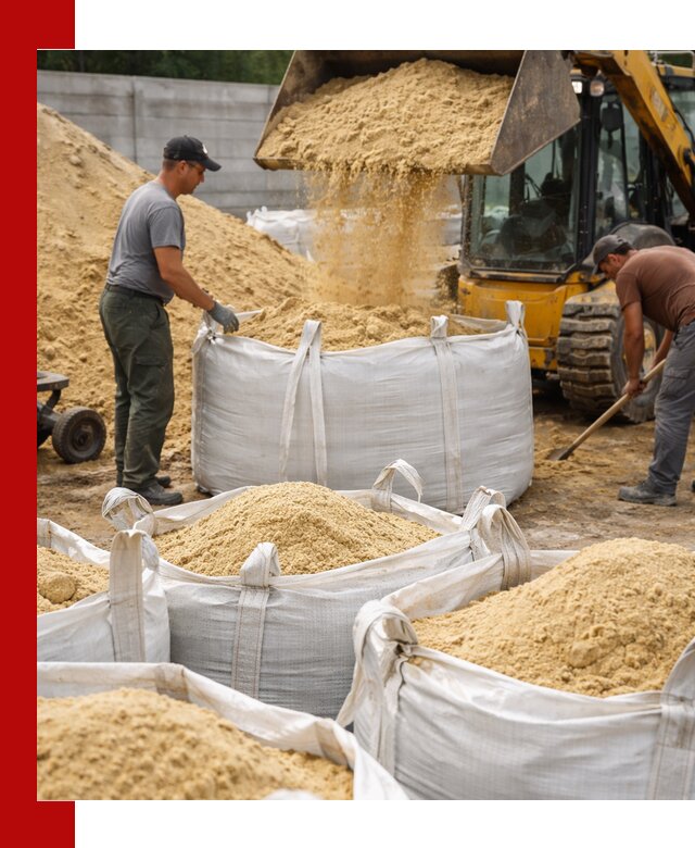 Поставка качественного песка для кладки в Норильске