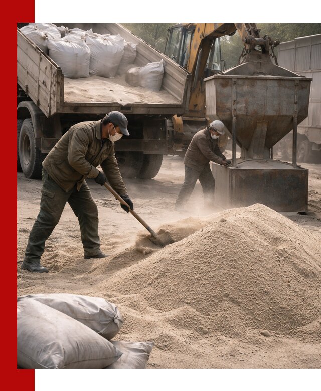 Кварцевый песок для пескоструя в Норильске — доставка и качество