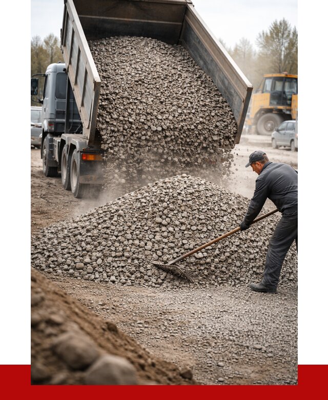 Гравий фракция 20-40 в Норильске от 2596 р. доставка | ПРОНЕРУДНрл