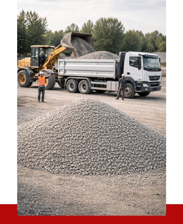 Купить мытый гравий в Норильске от 3635 р, доставка ПРОНЕРУДНрл
