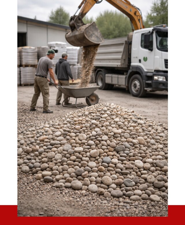 Галька декоративная в Норильске от 3323 р. за куб | ПРОНЕРУДНрл