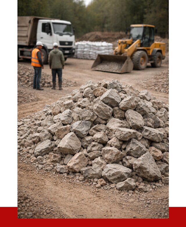 Купить бутовый камень с доставкой в Норильске от 2389 р. | ПРОНЕРУДНрл