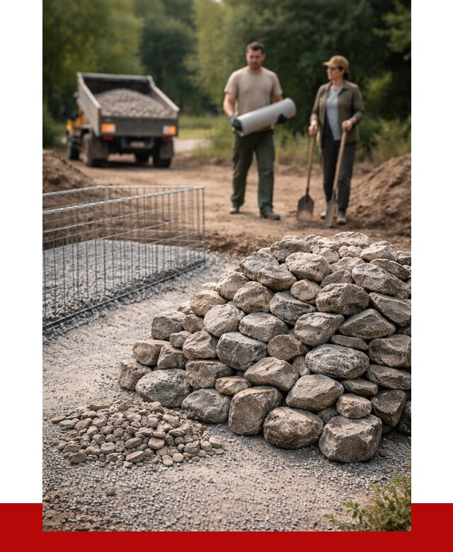 Камень для габионов фракция 100-200 в Норильске от 4985 р. | ПРОНЕРУДНрл