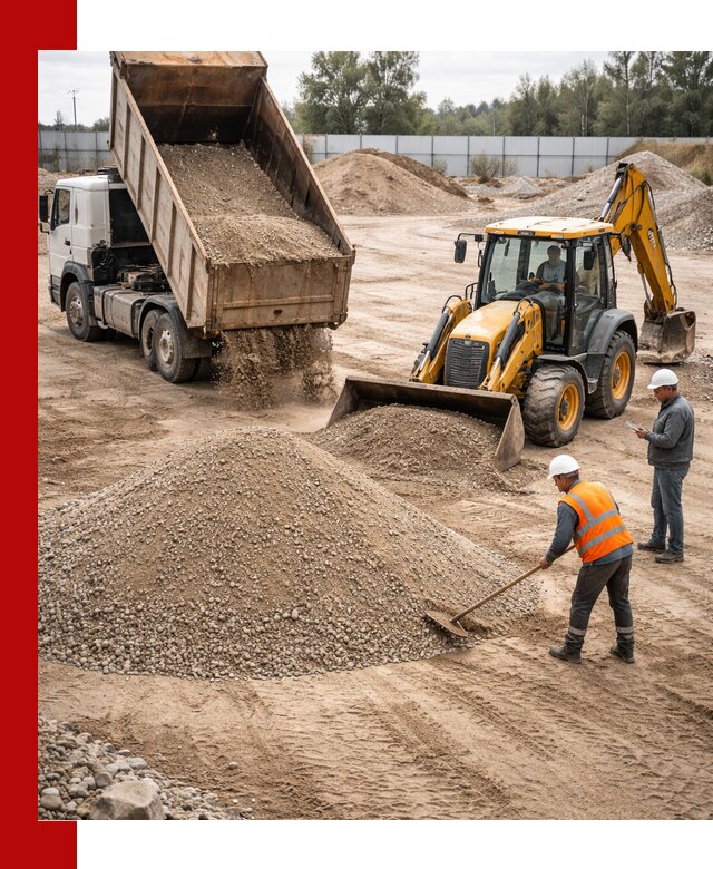 Поставка и доставка ПГС С4 в мешках и самосвалах в Норильске