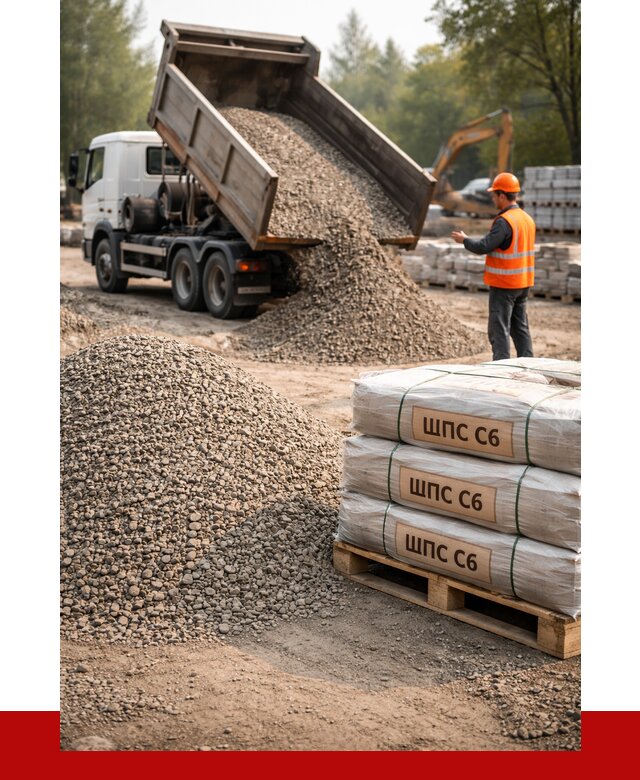 ЩПС С6 в Норильске с доставкой от 2285 р. за куб | ПРОНЕРУДНрл