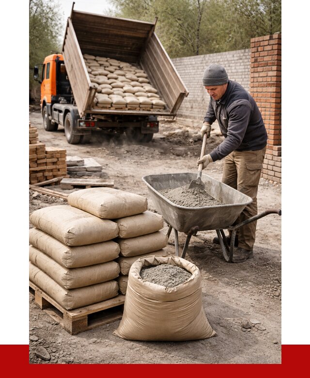 Купить сухую смесь для кладки в Норильске от 1246 р. | ПРОНЕРУДНрл