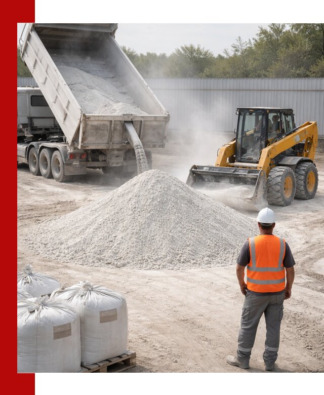 Доставка и продажа известняковой муки в Норильске