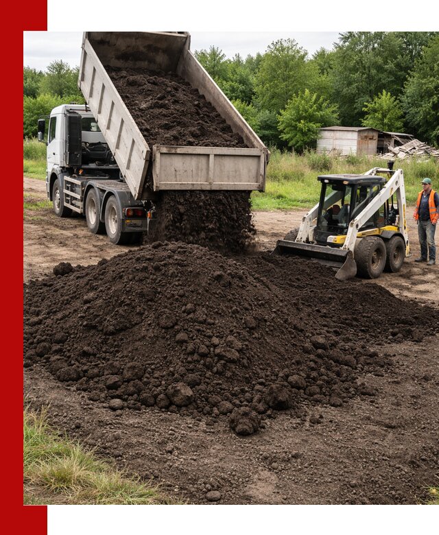 Поставка плодородной земли с доставкой самосвалом в Норильске