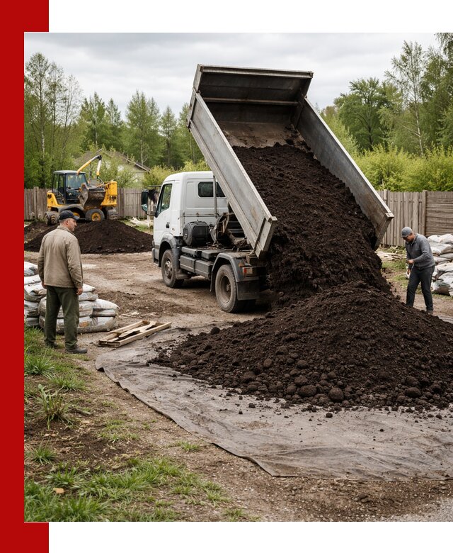 Доставка качественного почвогрунта в Норильске оптом и в розницу