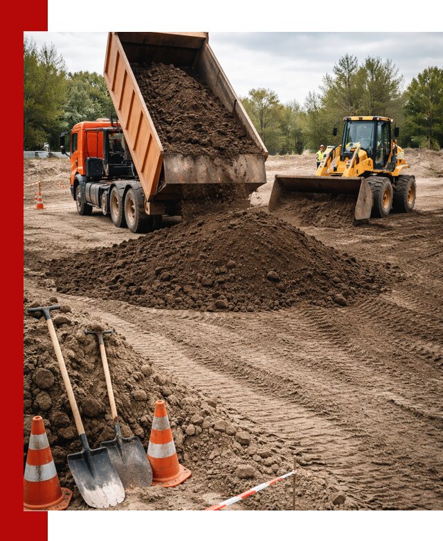Поставка и доставка планировочного грунта в Норильске