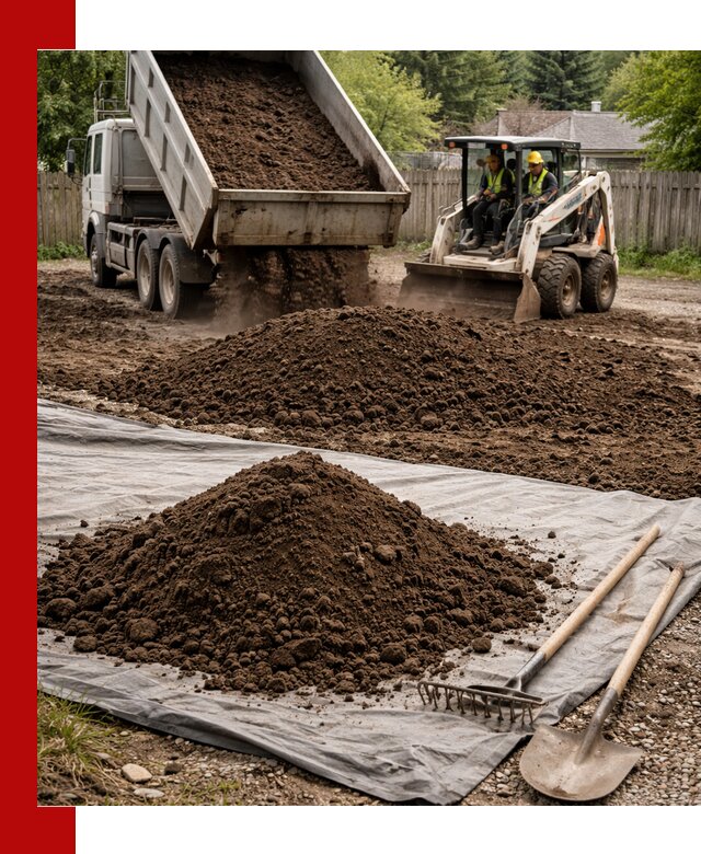 Грунт для отсыпки участка с доставкой в Норильске