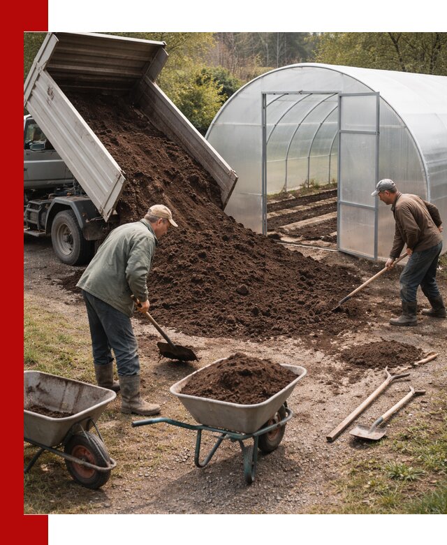 Грунт для теплицы с доставкой в Норильске — плодородный субстрат под растения