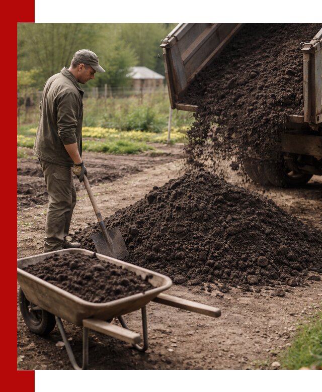 Доставка качественной земли для огорода в Норильске