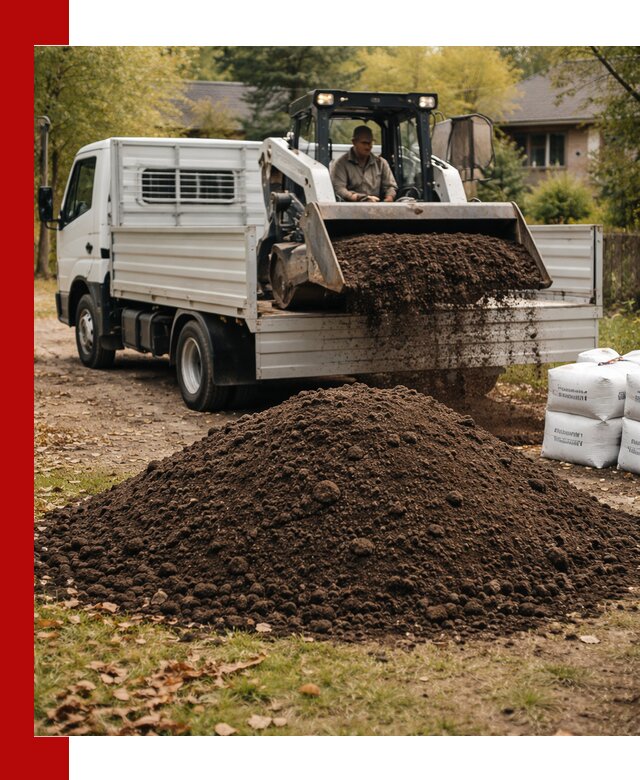 Доставка садовой земли в больших объёмах в Норильске