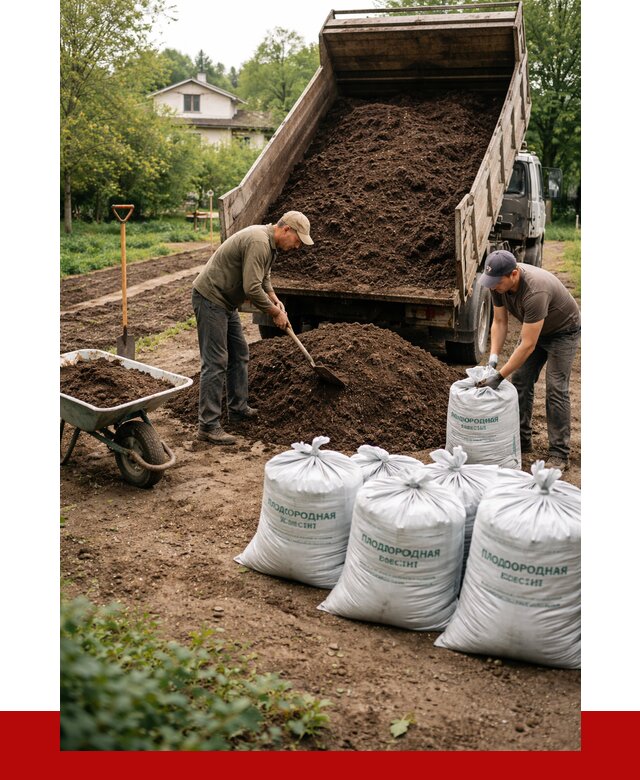 Плодородная смесь в Норильске от 4362 р./куб с доставкой | ПРОНЕРУДНрл