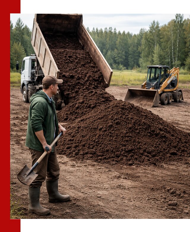 Купить верховой торф с доставкой в Норильске для садоводства и растений