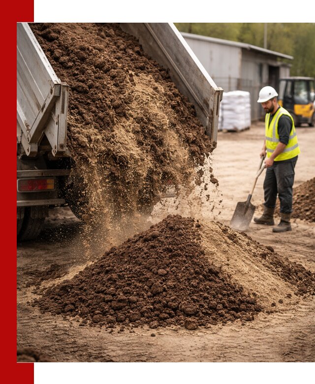 Доставка торфо-песчаной смеси в Норильске для строительства и озеленения