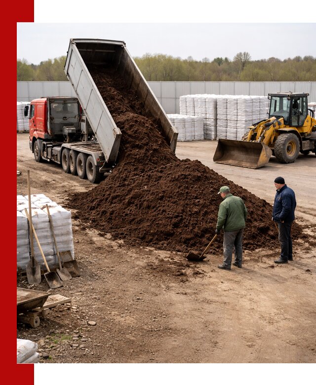 Доставка торфяных смесей оптом и в розницу в Норильске