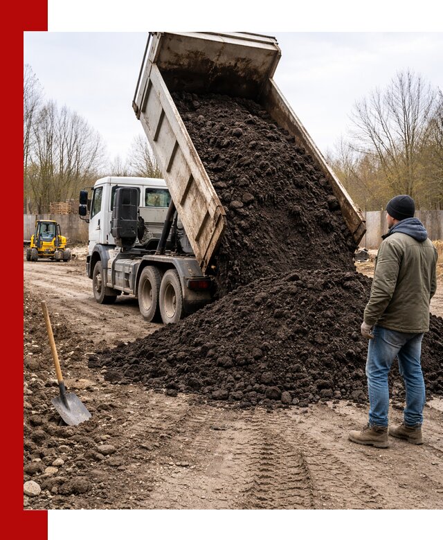 Доставка чернозема навалом в Норильске быстро и выгодно