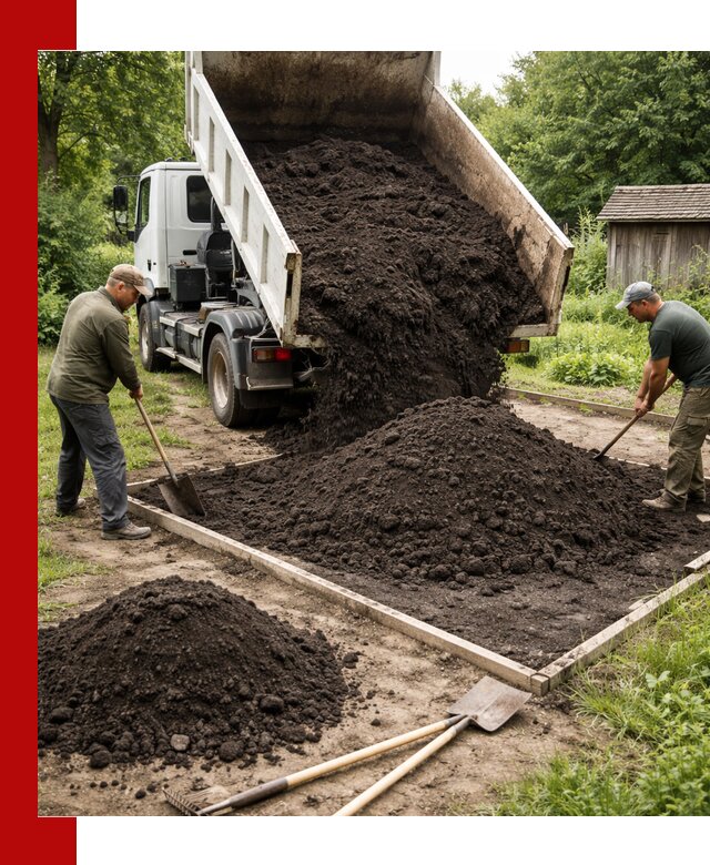 Купить чистый чернозем для огорода с доставкой в Норильске