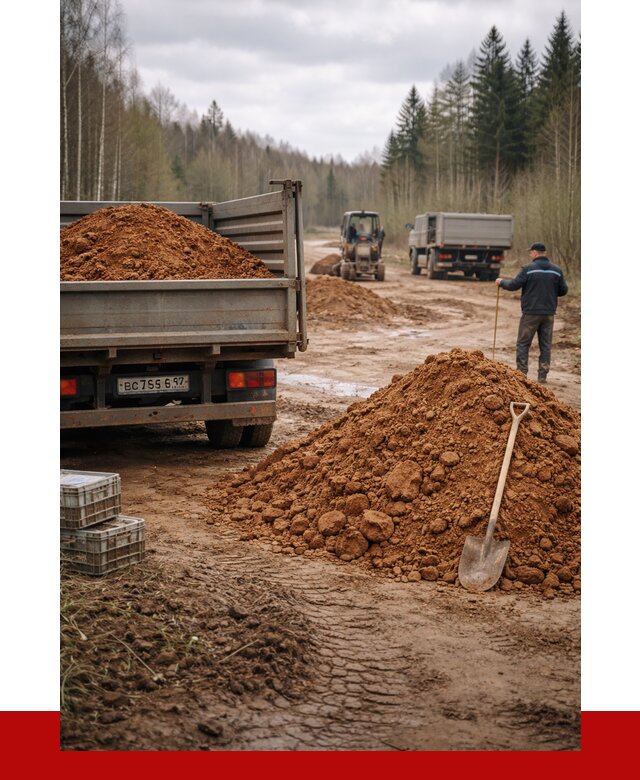 Глина и суглинки в Норильске от 4673 р. за куб | ПРОНЕРУДНрл
