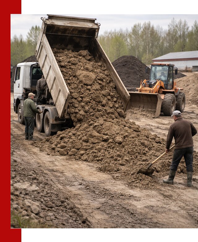 Доставка глин и суглинков в Норильске оптом и вкрай