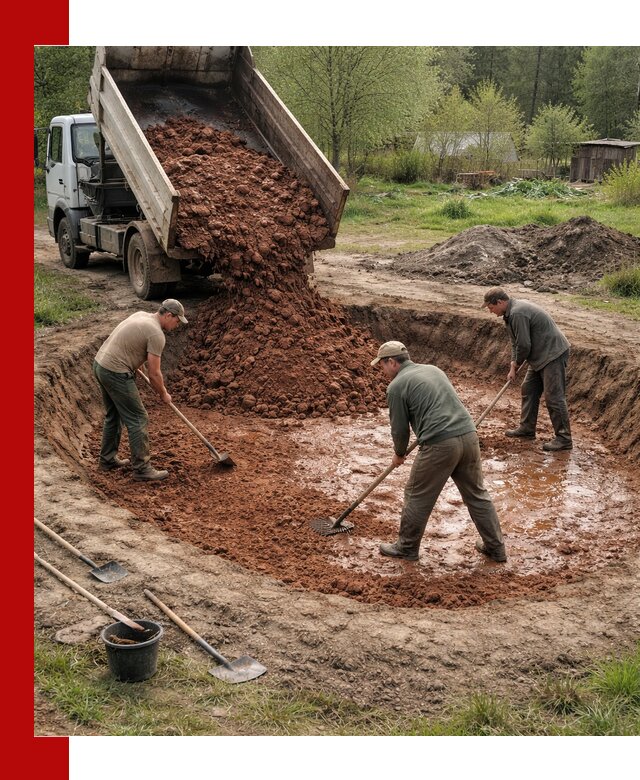 Купить качественную глину для пруда в Норильске