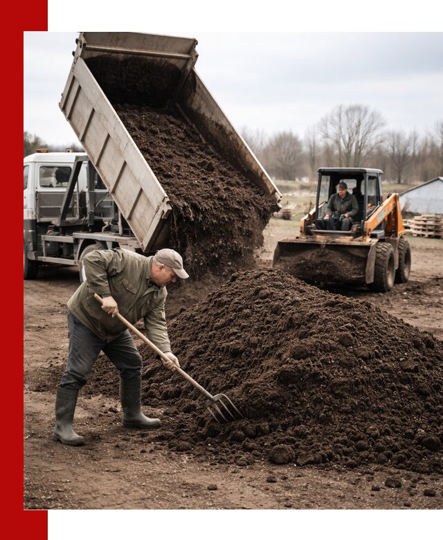 Доставка и продажа перегноя в Норильске быстро и дешево