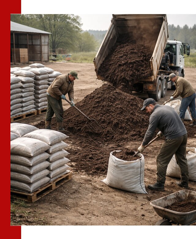 Доставка компоста оптом и в розницу в Норильске