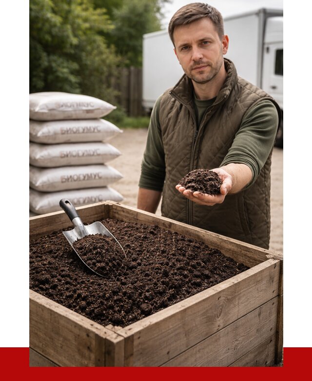 Купить биогумус в Норильске с доставкой от 8827 р. за куб | ПРОНЕРУДНрл